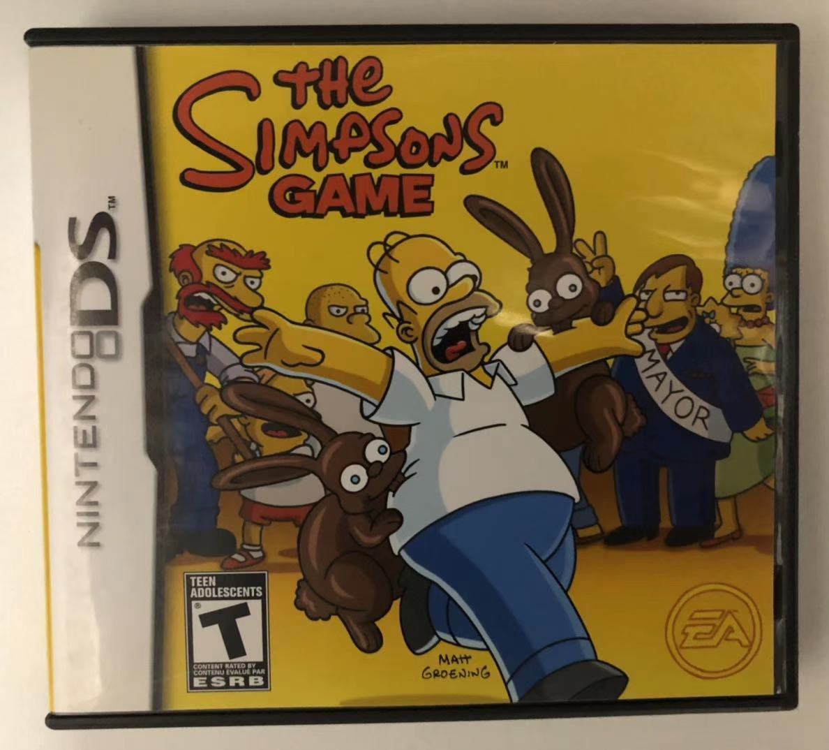 The Simpsons Game『ザ・シンプソンズ・ゲーム』【中古・通常版・北米 