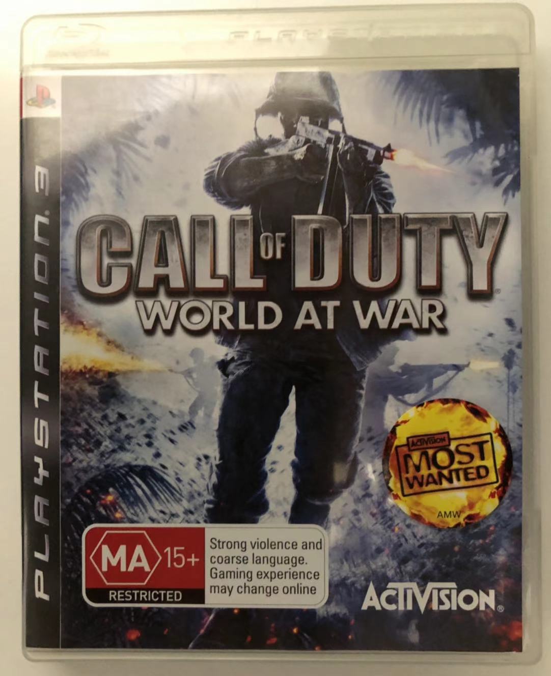 Call Of Duty World At War『コール オブ デューティ ワールド・アット・ウォー』【中古・通常版・北米版】