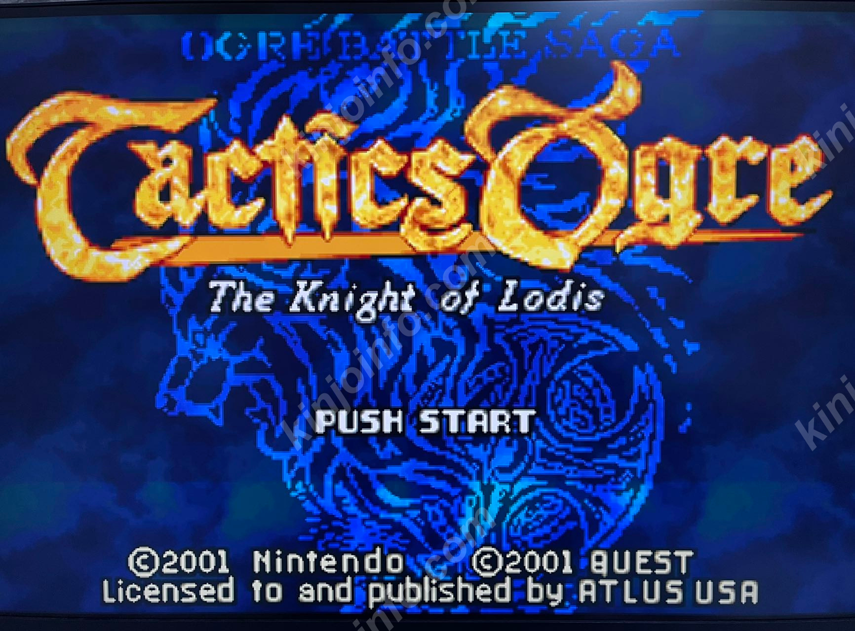 Tactics Ogre: The Knight of Lodis（タクティクスオウガ外伝）【中古