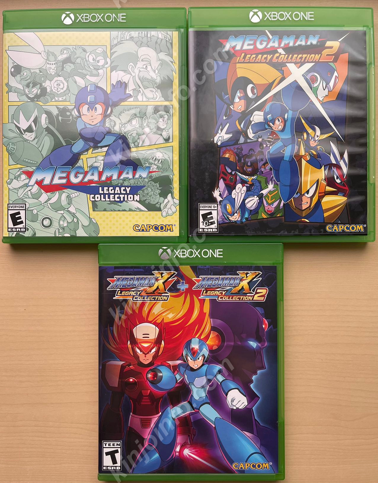 Mega Man Legacy Collection３本セット【中古美品・xboxone北米版】