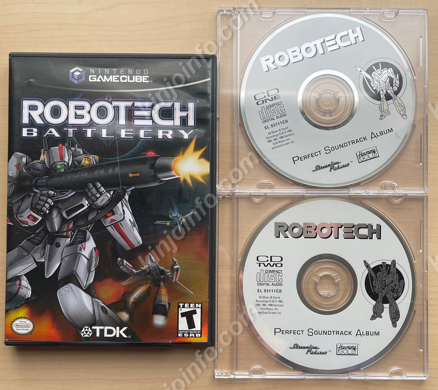 Robotech：Battlecry【中古美品・NGC日本版】