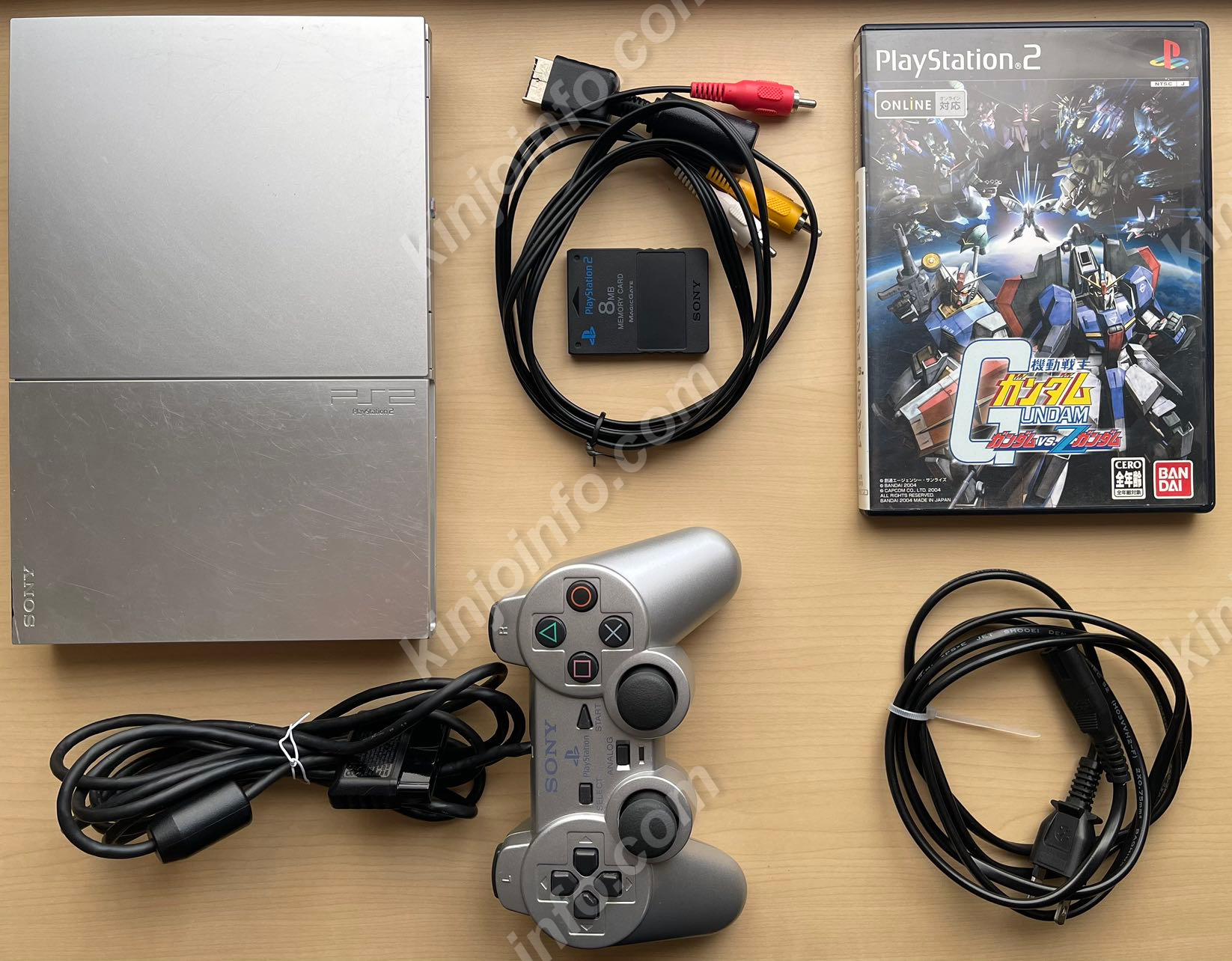 SONY SCPH-90000 PS2 プレイステ2 本体 サテンシルバー