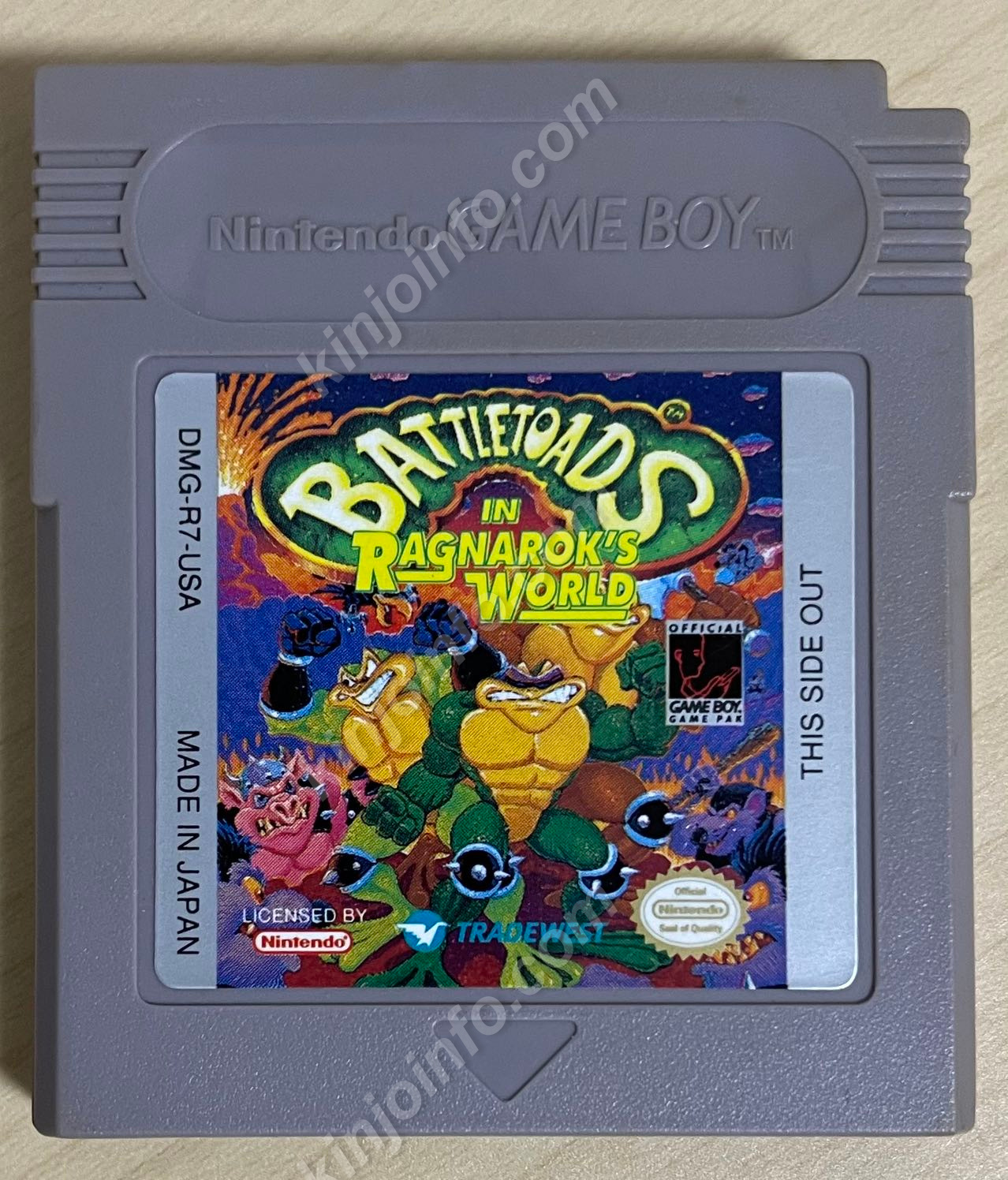 Battletoads in Ragnarok's World【中古・GB北米版】