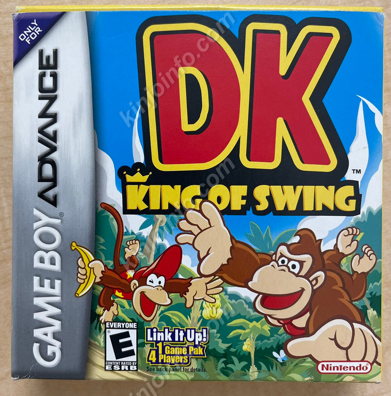 DK: King of Swing（ぶらぶらドンキー）【中古美品・GBA北米版】