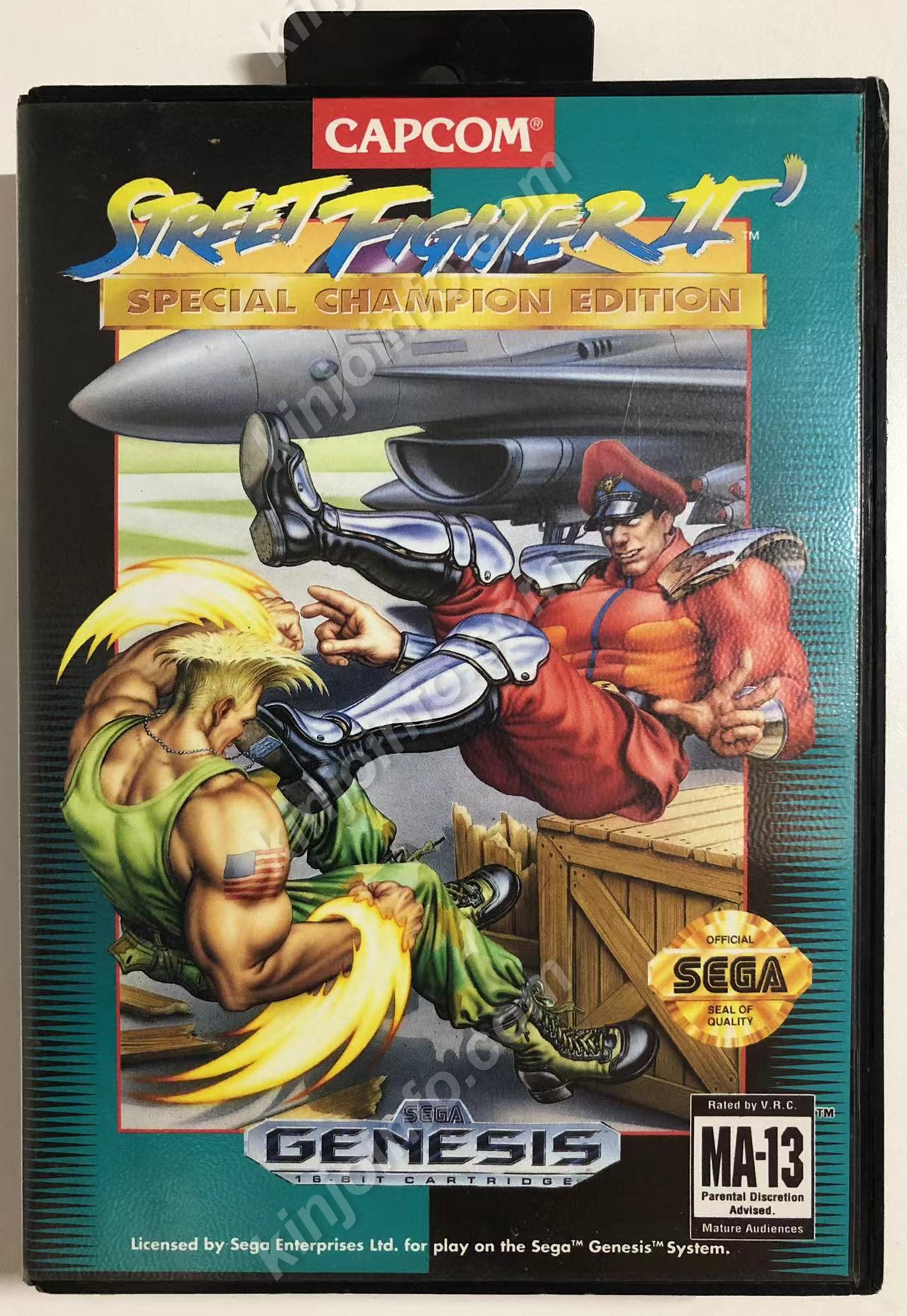 ストリートファイターII' -Special Champion Edition-【中古・Genesis