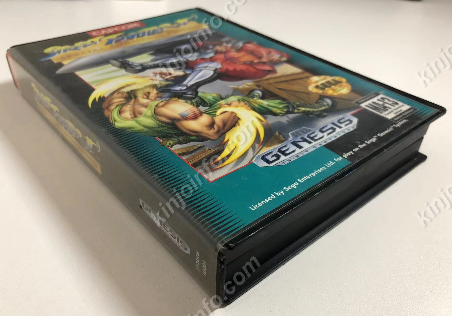 ストリートファイターII' -Special Champion Edition-【中古・Genesis 